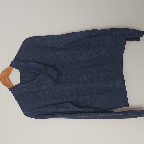 NWT Nike Gym Vintage Full Zip Light Weight Hoodie Navy Space Dyed Size Medium - Picture 3 of 8